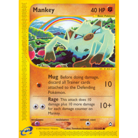 Mankey (Reverse Holo)