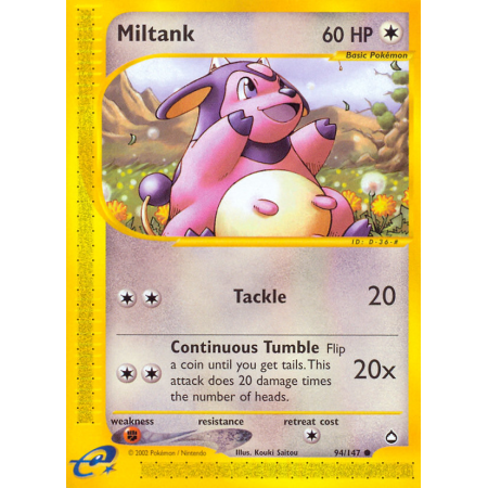 Miltank (Reverse Holo)