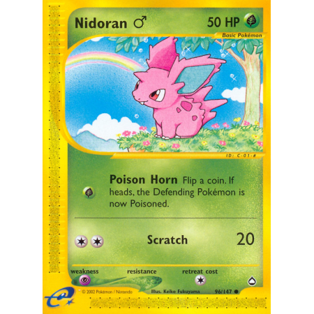 Nidoran ♂ (Reverse Holo)
