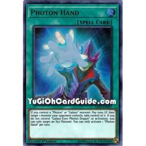 Photon Hand (Ultra Rare) – Legendary Duelist White Dragon Abyss | Carta YUGIOH en México