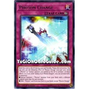 Photon Change (Rare) – Legendary Duelist White Dragon Abyss | Carta YUGIOH en México