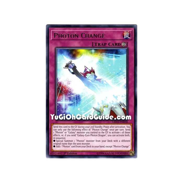 Photon Change (Rare) – Legendary Duelist White Dragon Abyss | Carta YUGIOH en México