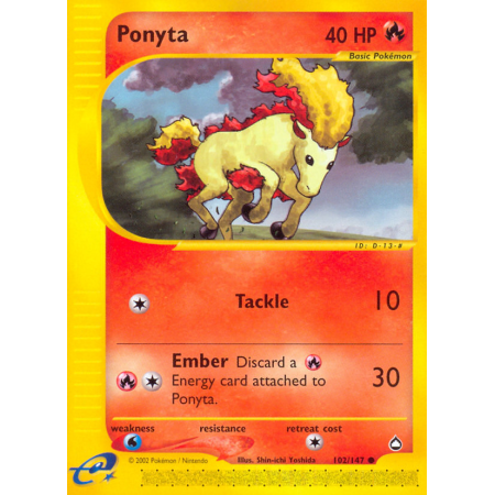 Ponyta (Reverse Holo)