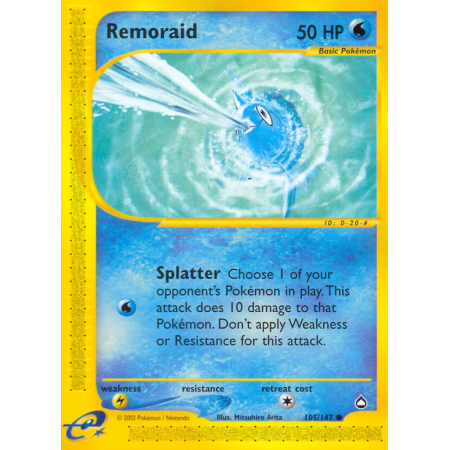 Remoraid (Reverse Holo)