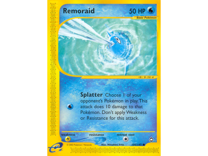 Remoraid (Reverse Holo)