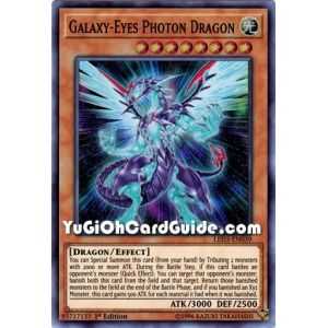 Galaxy-Eyes Photon Dragon (Super Rare) – Legendary Duelist White Dragon Abyss | Carta YUGIOH en México