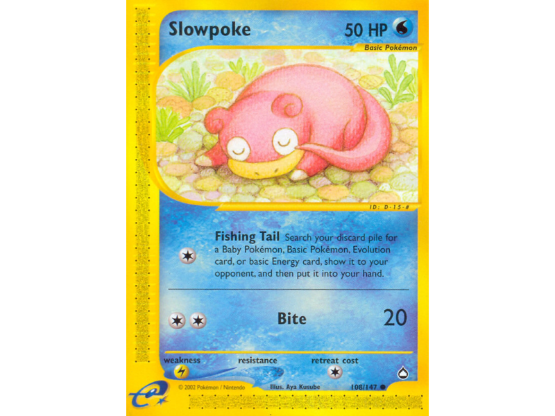 Slowpoke (Reverse Holo)