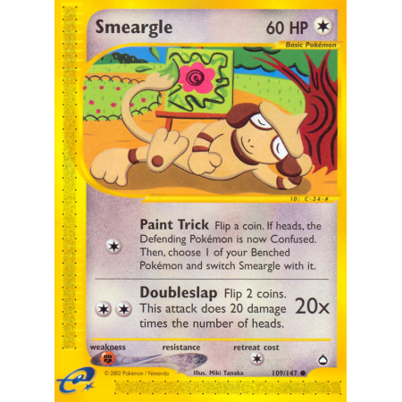 Smeargle (Reverse Holo)