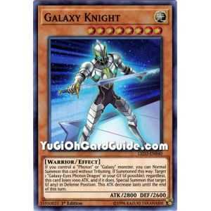 Galaxy Knight (Super Rare) – Legendary Duelist White Dragon Abyss | Carta YUGIOH en México
