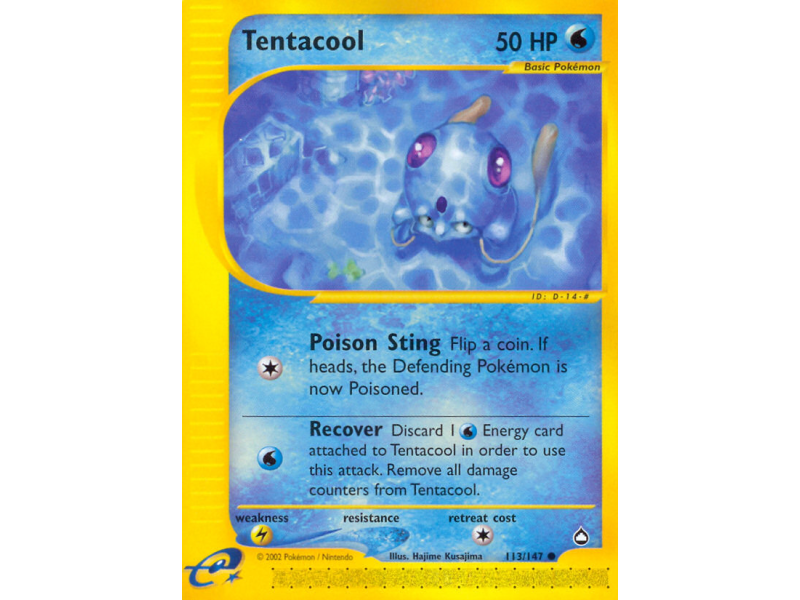 Tentacool (Reverse Holo)