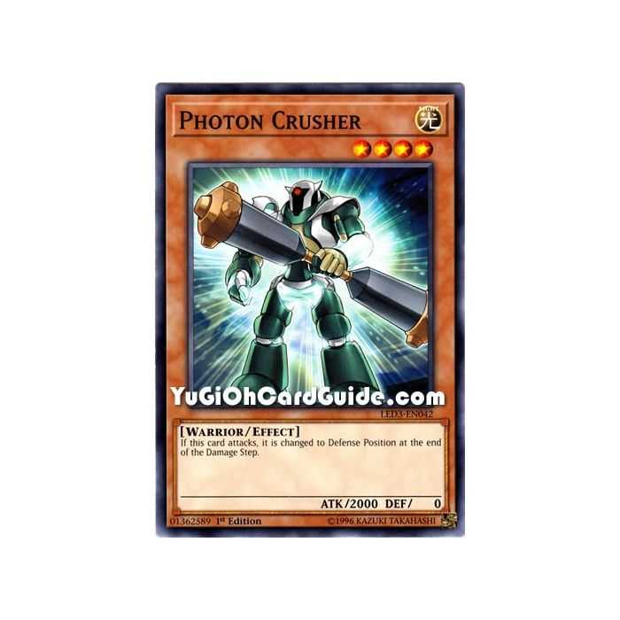 Photon Crusher (Common) – Legendary Duelist White Dragon Abyss | Carta YUGIOH en México
