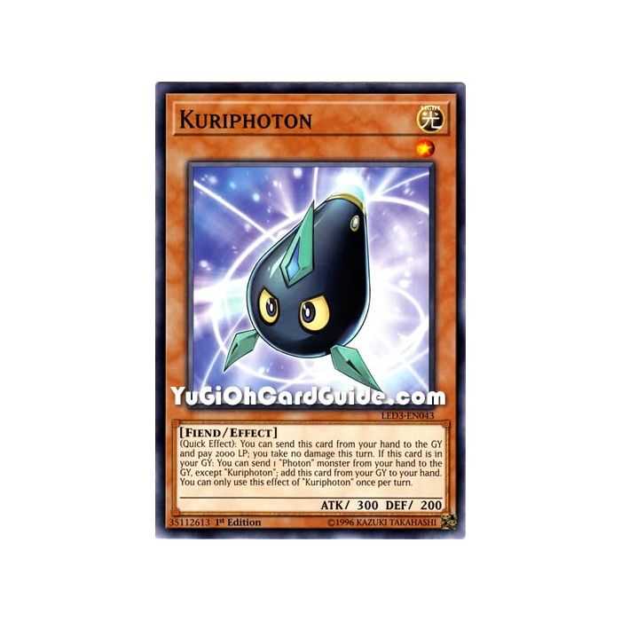 Kuriphoton (Common) – Legendary Duelist White Dragon Abyss | Carta YUGIOH en México