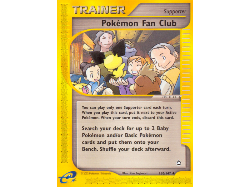 Pokémon Fan Club (Reverse Holo)