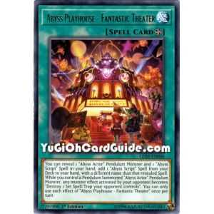 Abyss Playhouse - Fantastic Theater (Rare) – Legendary Duelist White Dragon Abyss | Carta YUGIOH en México