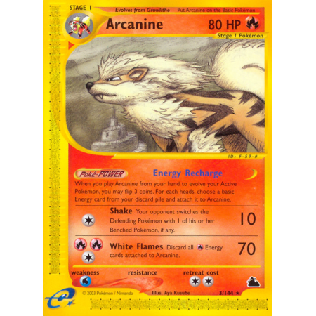 Arcanine (Reverse Holo)