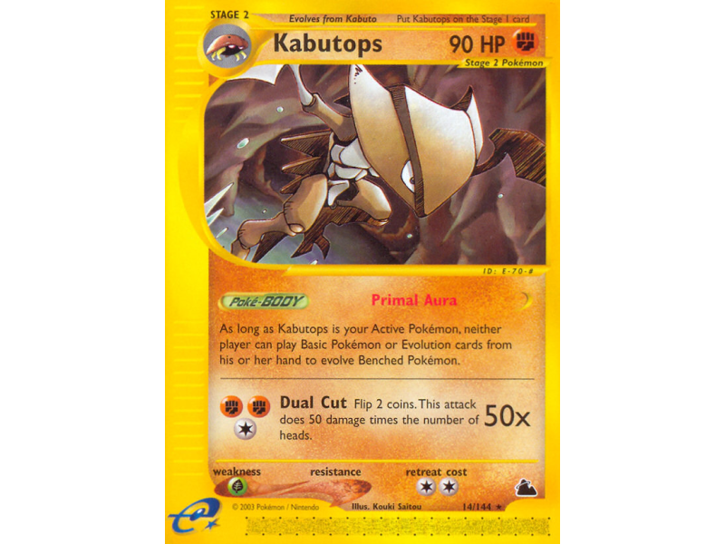 Kabutops (Reverse Holo)