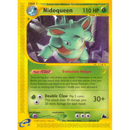 Nidoqueen (Reverse Holo)