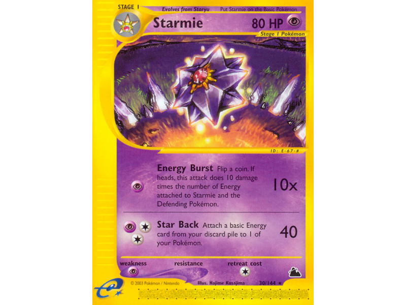 Starmie (Reverse Holo)