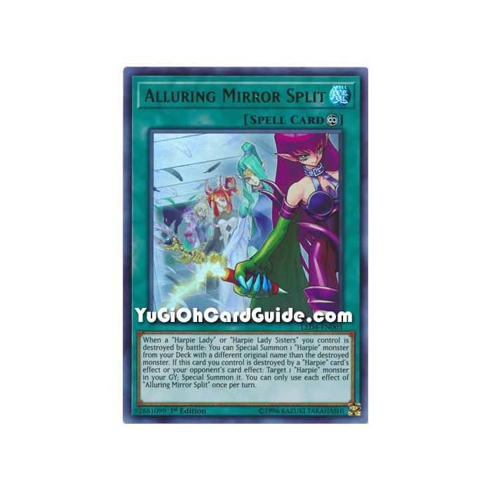 Alluring Mirror Split (Ultra Rare) – Legendary Duelist Sisters of the Rose | Carta YUGIOH en México