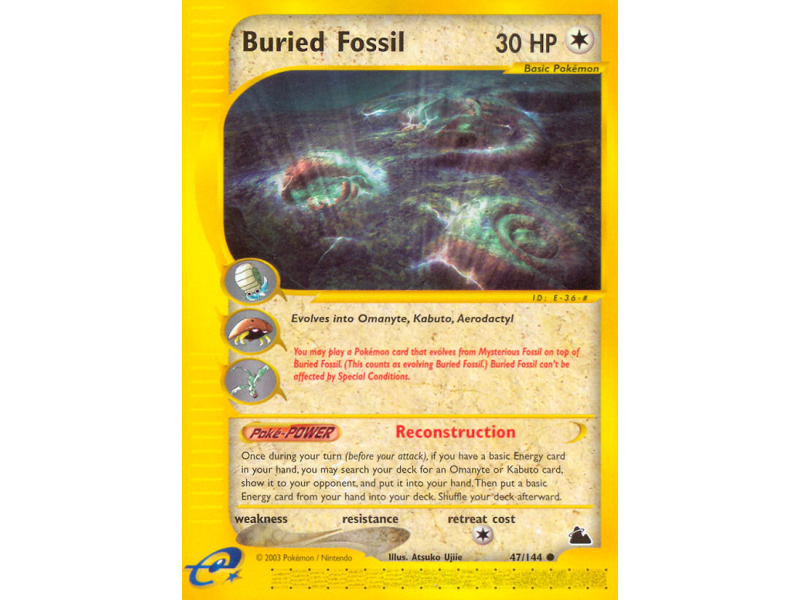 Buried Fossil (Reverse Holo)