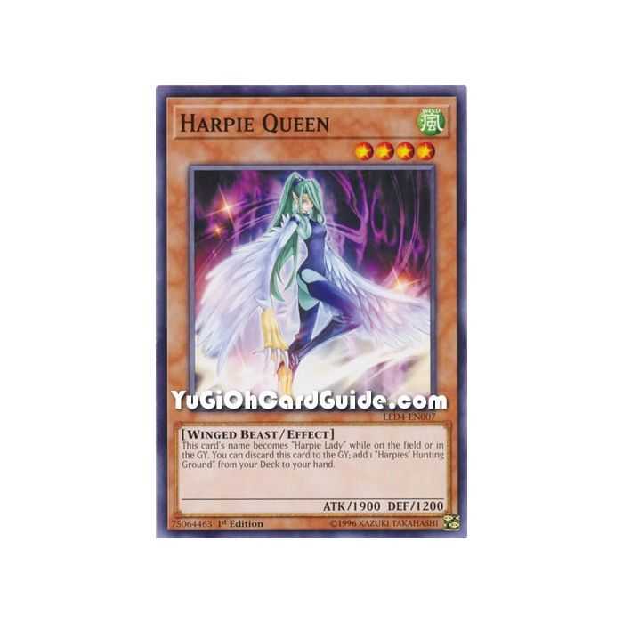 Harpie Queen (Common) – Legendary Duelist Sisters of the Rose | Carta YUGIOH en México