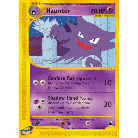 Haunter (Reverse Holo)