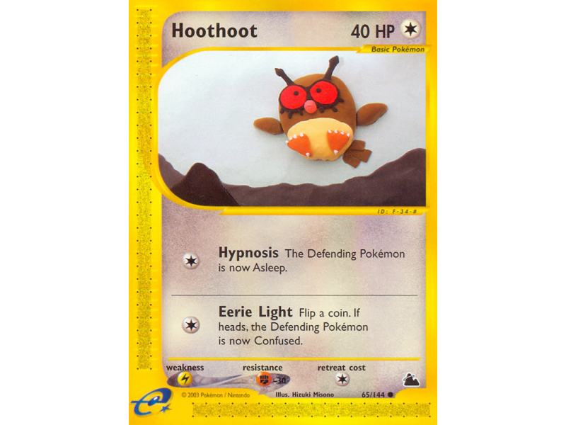 Hoothoot (Reverse Holo)