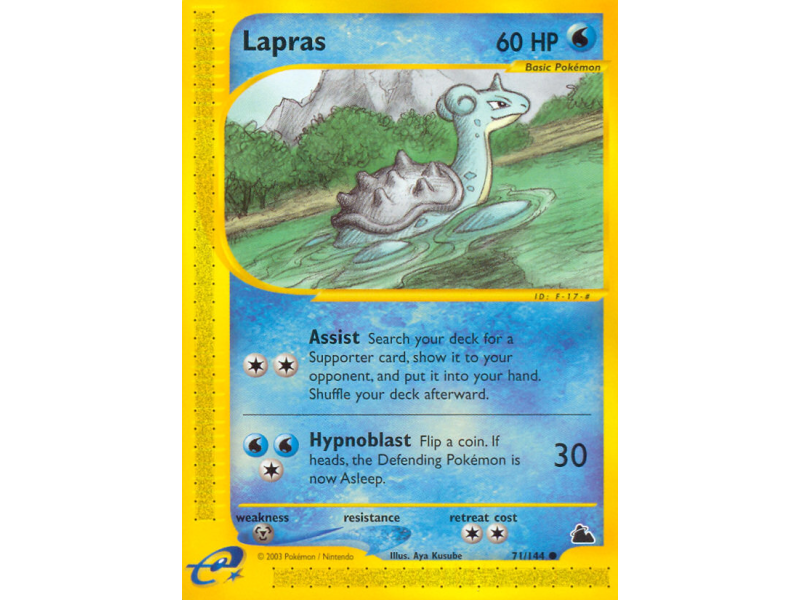 Lapras (Reverse Holo)