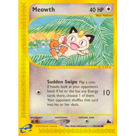 Meowth (Reverse Holo)