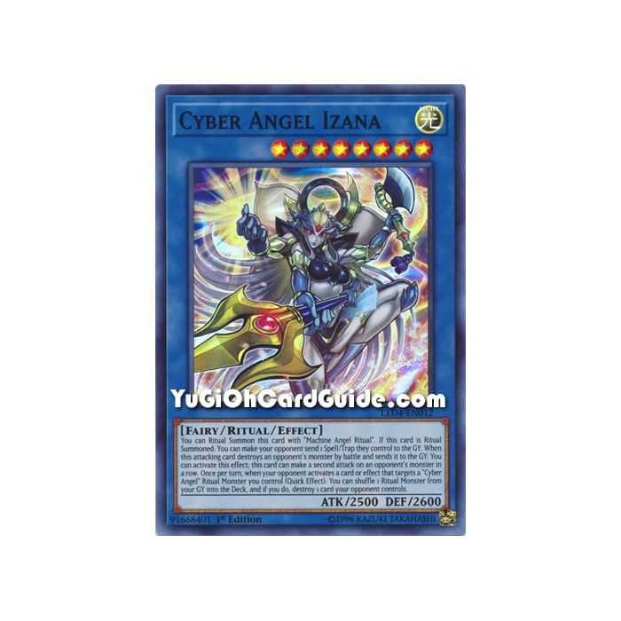 Cyber Angel Izana (Super Rare) – Legendary Duelist Sisters of the Rose | Carta YUGIOH en México