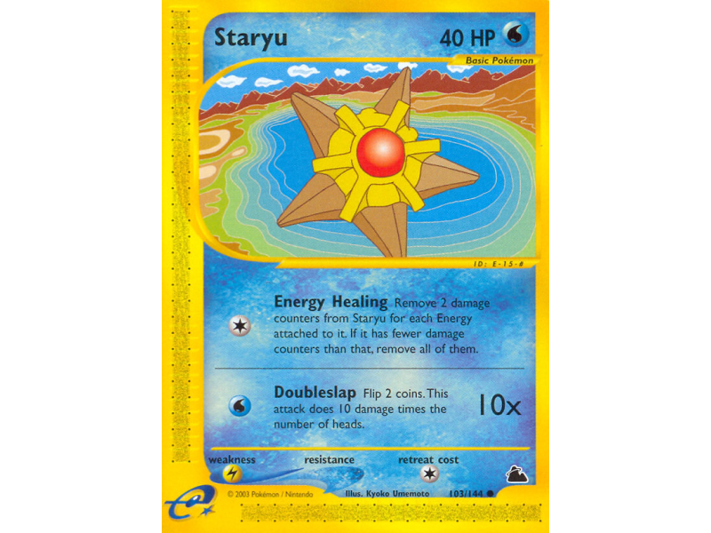 Staryu (Reverse Holo)