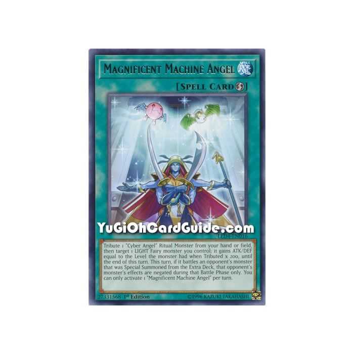 Magnificent Machine Angel (Rare) – Legendary Duelist Sisters of the Rose | Carta YUGIOH en México