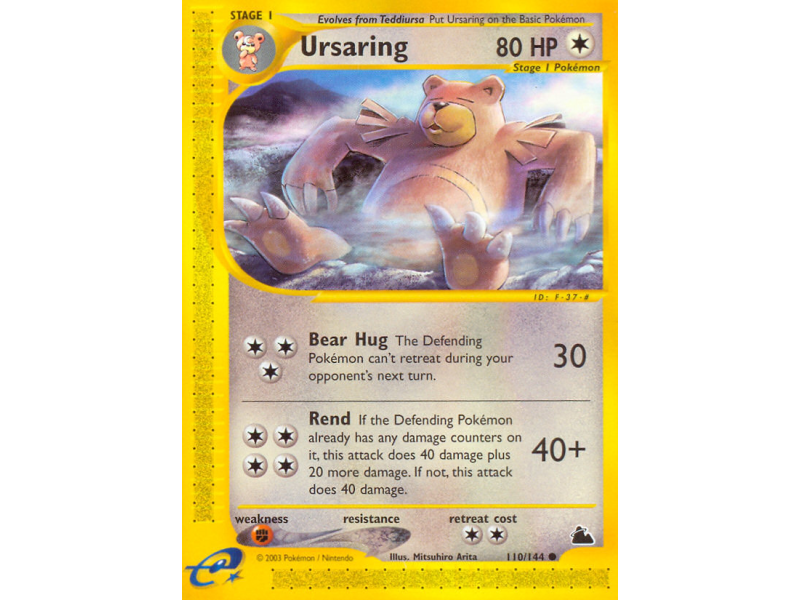 Ursaring (Reverse Holo)