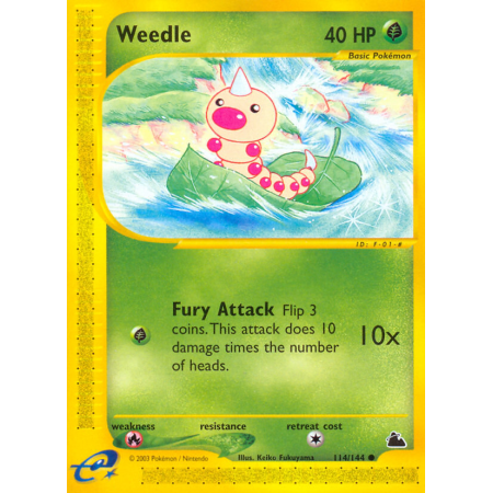 Weedle (Reverse Holo)