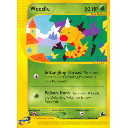 Weedle (Reverse Holo)
