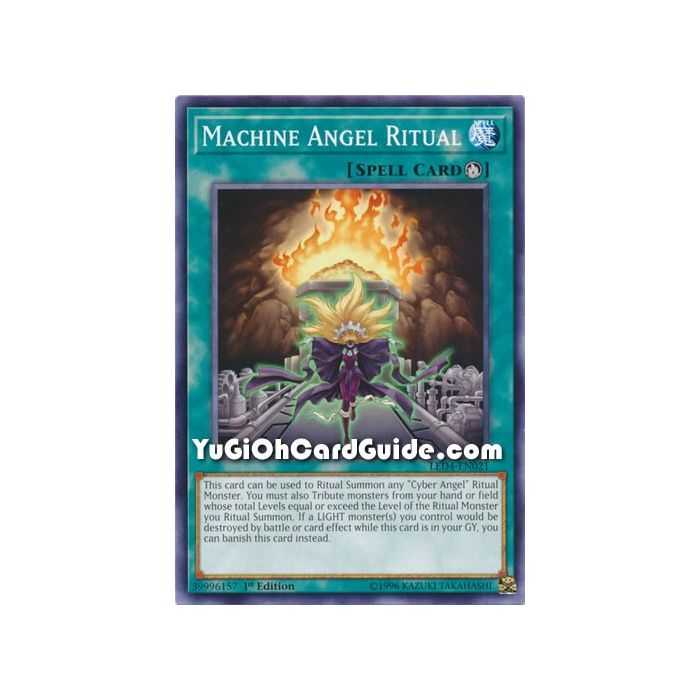 Machine Angel Ritual (Common) – Legendary Duelist Sisters of the Rose | Carta YUGIOH en México