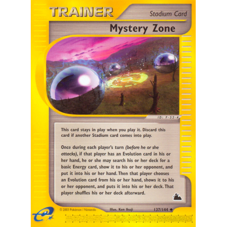 Mystery Zone (Reverse Holo)