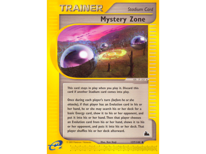 Mystery Zone (Reverse Holo)
