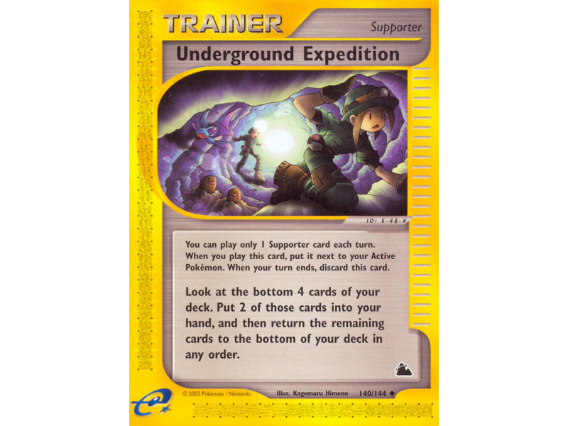 Underground Expedition (Reverse Holo)