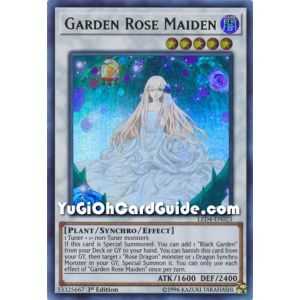 Garden Rose Maiden (Secret Rare) – Legendary Duelist Sisters of the Rose | Carta YUGIOH en México