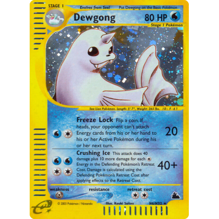 Dewgong (Holo)
