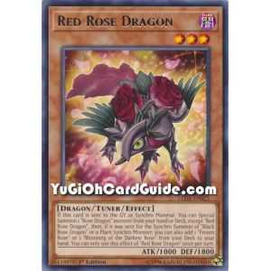 Red Rose Dragon (Rare) – Legendary Duelist Sisters of the Rose | Carta YUGIOH en México