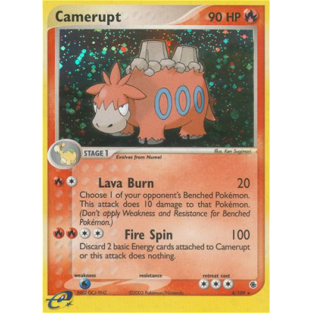 Camerupt (Reverse Holo)