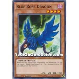Blue Rose Dragon (Common) – Legendary Duelist Sisters of the Rose | Carta YUGIOH en México