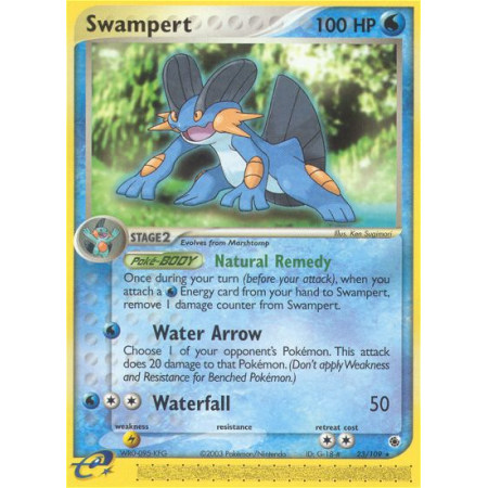 Swampert (Reverse Holo)