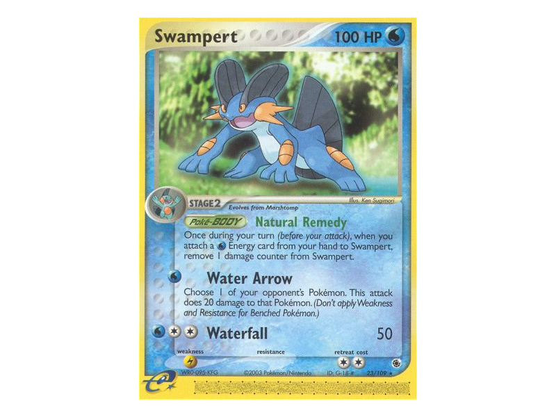 Swampert (Reverse Holo)