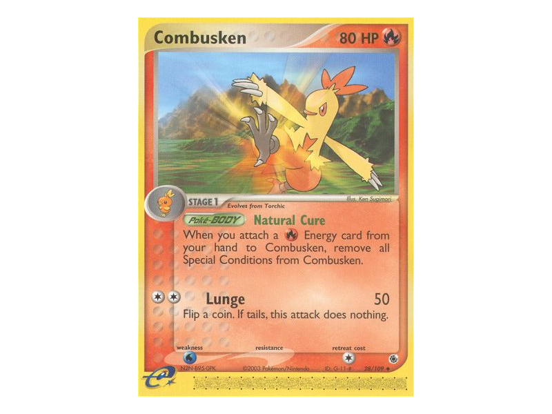 Combusken (Reverse Holo)