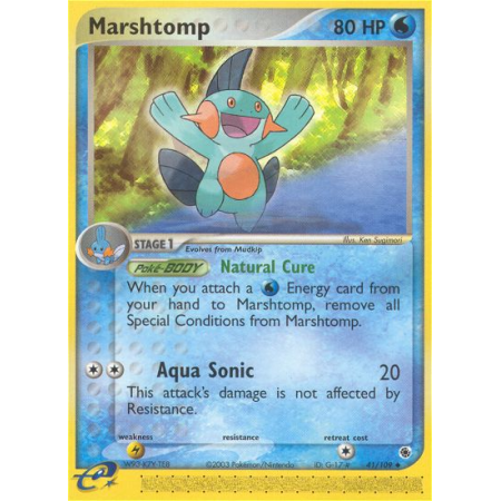 Marshtomp (Reverse Holo)