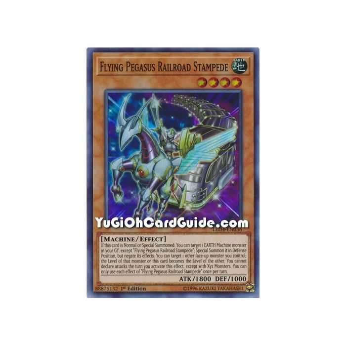 Flying Pegasus Railroad Stampede (Ultra Rare) – Legendary Duelist Sisters of the Rose | Carta YUGIOH en México