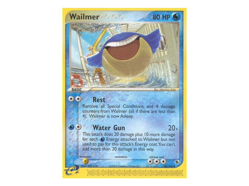 Wailmer (Reverse Holo)